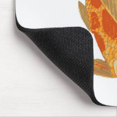 コイのコイのデジタルイラストレーション マウスパッド (コーナー)