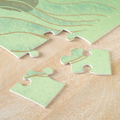 コイのコイの魚のスイレンの池のパズル ジグソーパズル (側面)