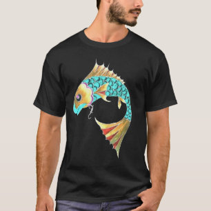 コイのコイの魚-幸運及び運のための記号 Tシャツ