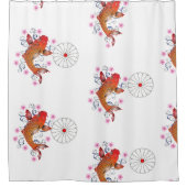 コイのコイ シャワーカーテン (正面)