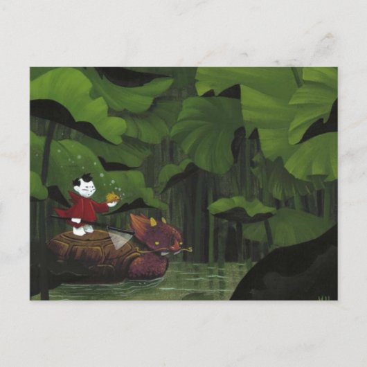 コイのハンター ポストカード (正面)