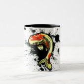 コイのマグ ツートーンマグカップ (中央)