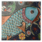 コイのモザイク タイル (正面)