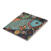 コイのモザイク タイル (側面)