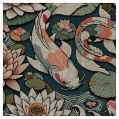 コイのライリーII ファブリック (クローズアップ)