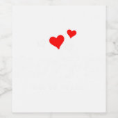 コイの予感日本の語 ワインラベル (シングルラベル)