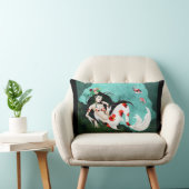 コイの人魚 ランバークッション (椅子)