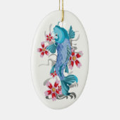 コイの入れ墨 セラミックオーナメント (右)