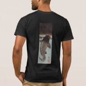 コイの忍耐 Tシャツ (裏面)