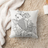 コイの枕 クッション (ブランケット)