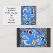 コイの池の名刺 名刺 (正面/裏面)