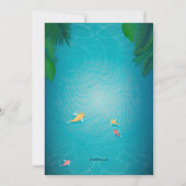 コイの池の招待状 招待状 (裏面)