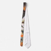 コイの池の芸術的な写真 ネクタイ (裏面)