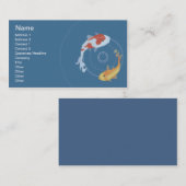 コイの池-ビジネス 名刺 (正面/裏面)