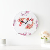 コイの池 ラージ壁時計 (ホーム)