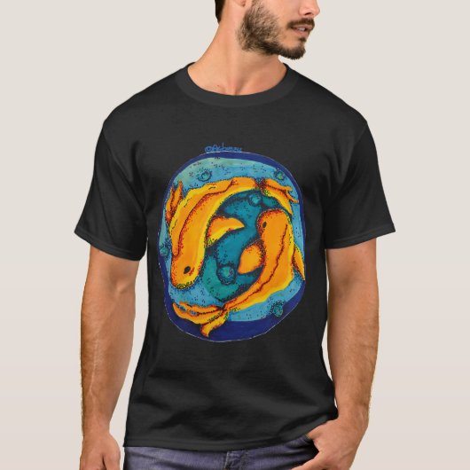 コイの池 Tシャツ (正面)