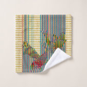 コイの浴室タオルセット バスタオルセット (ウォッシュタオル)