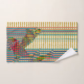 コイの浴室タオルセット バスタオルセット (ハンドタオル)