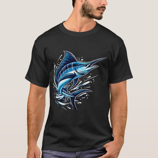 コイの粗放釣り名言 Tシャツ (正面)