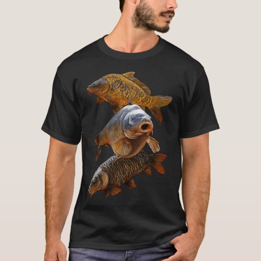 コイの群れ Tシャツ (正面)