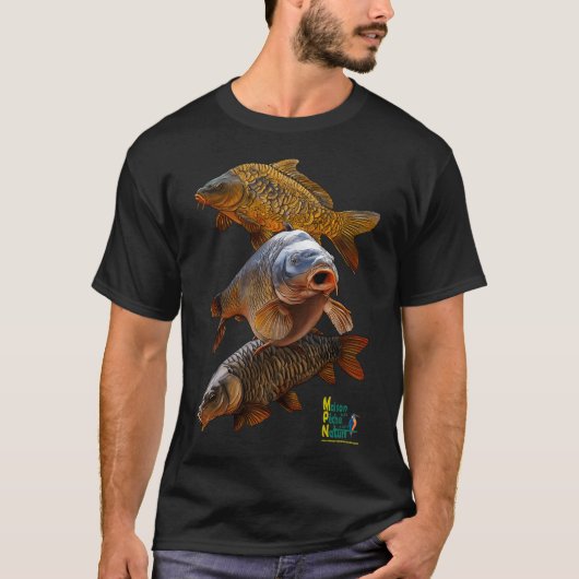 コイの群れ Tシャツ (正面)