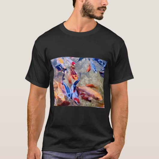 コイの自然 Tシャツ (正面)