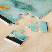 コイの芸術のパズル ジグソーパズル (側面)