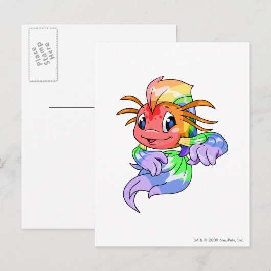 コイの虹 ポストカード (正面/裏面)