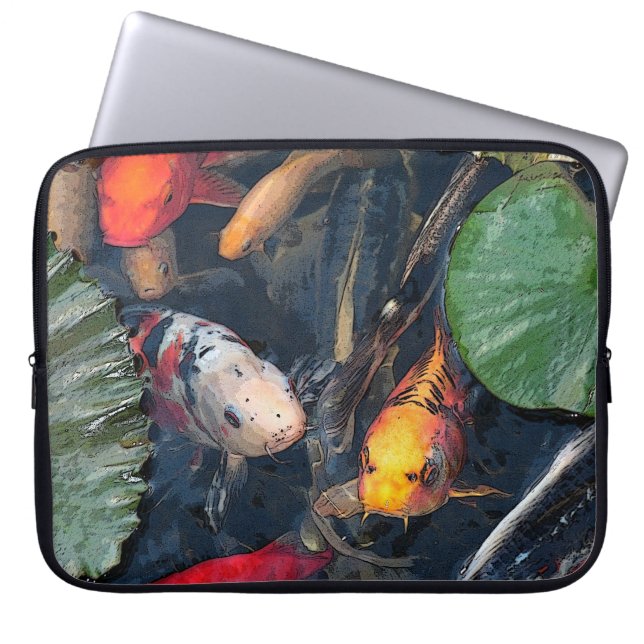 コイの袖 ラップトップスリーブ (正面)