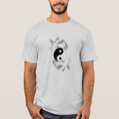 コイの陰陽 Tシャツ (正面)