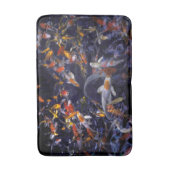 コイの魚が溢れる バスマット (正面縦)