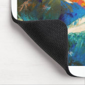 コイの魚のいる池 マウスパッド (コーナー)