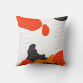 コイの魚のスタイルの枕 クッション (裏面)