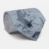 コイの魚のタイ ネクタイ (ロール)
