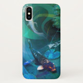 コイの魚の喜びコイ Case-Mate iPhoneケース (裏面)