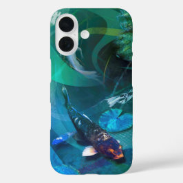 コイの魚の喜びコイ iPhone 16ケース