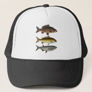 コイの魚釣りのヴィンテージのデザイン キャップ