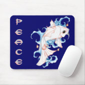 コイの魚 マウスパッド (マウス)