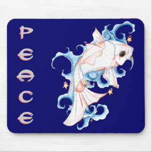 コイの魚 マウスパッド