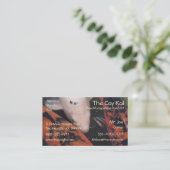 コイの魚 名刺 (スタンド正面)