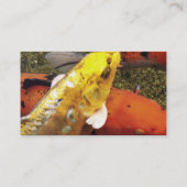 コイの魚 名刺 (裏面)