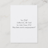 コイの魚 名刺 (裏面)