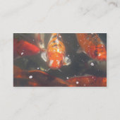 コイの魚 名刺 (裏面)