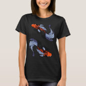 コイの魚 Tシャツ (正面)