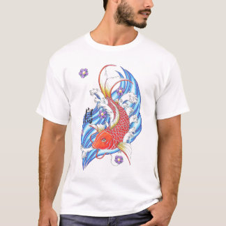 コイの魚 Tシャツ