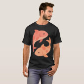 コイの魚 Tシャツ (正面フル)
