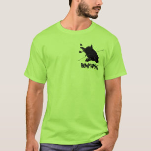 コイのBowfishingのTシャツ-あなたのポーランド人を家庭で残して下さい Tシャツ