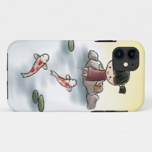 コイのIphoneかわいい5の場合 Case-Mate iPhoneケース (裏面(横))