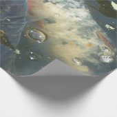 コイのpond湖の包装紙のギフト ラッピングペーパー (角)