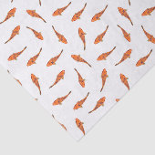 コイはモチーフパターンを採取します 薄葉紙 (詳細)